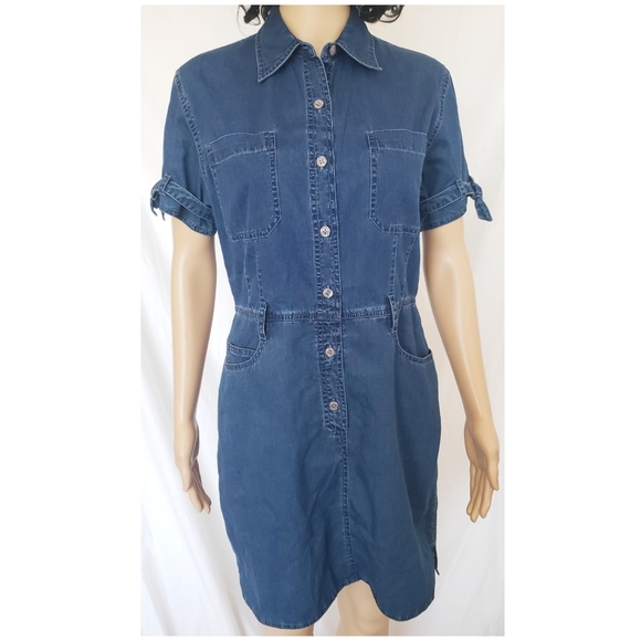 EMANUEL UNGARO Denim Dress - Picture 2 of 8